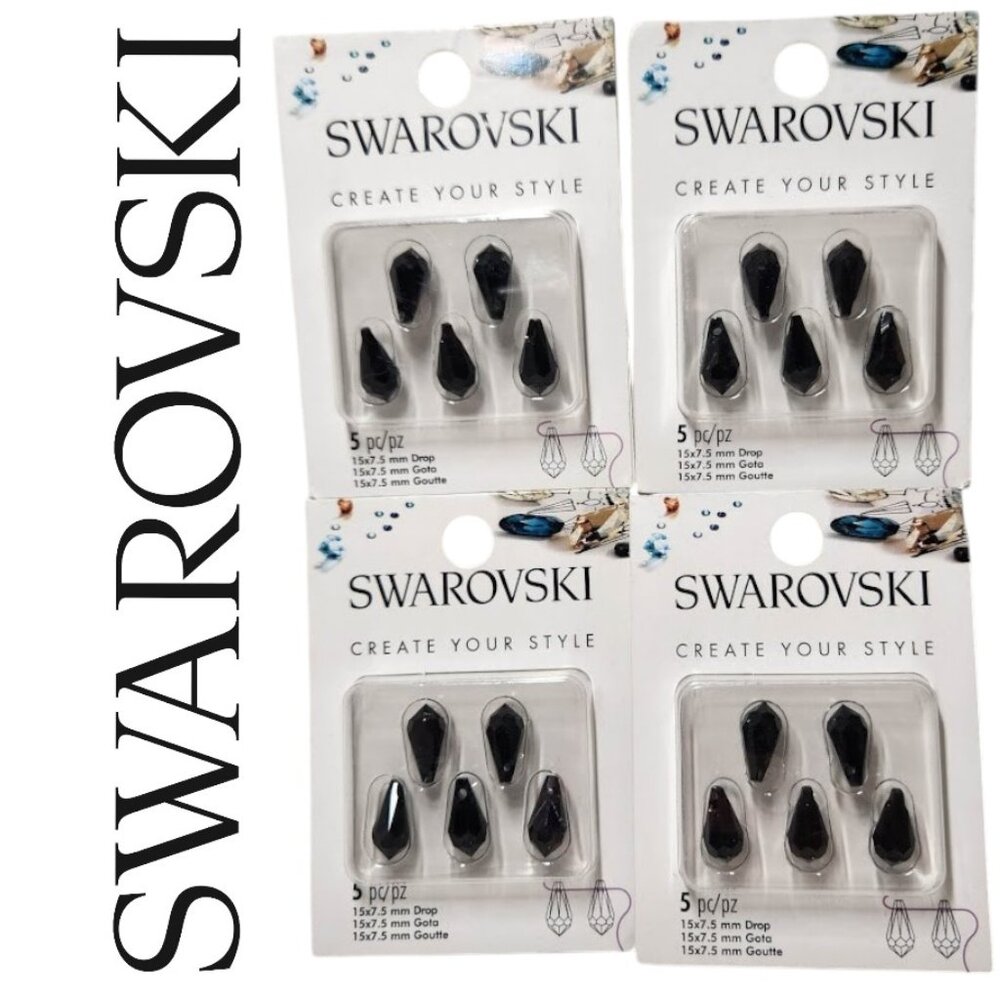 20 Swarovski Gems BEADS - Great for craft making, jewelry making, home decor 15